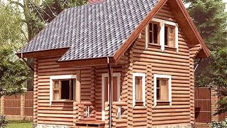Проект дома из оцилиндрованного бревна ДСЭ 10 Проект дома из оцилиндрованного бревна ДСЭ 10