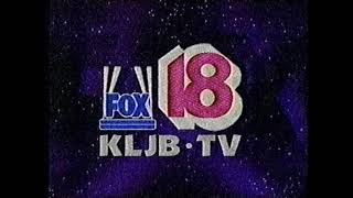 KLJB-TV 18 FOX SIGN OFF - Quad Cities/Davenport, IA - December 1996