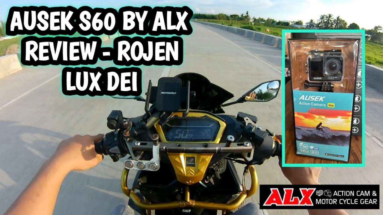 AUSEK S60 ACTION CAM SUPERWIDE VIEW SULIT PA BA NGAYONG 2024? REVIEW BY ROJEN LUX DEI