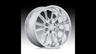 US Mags Rambler 6 UC145P Chrome Custom Wheels
