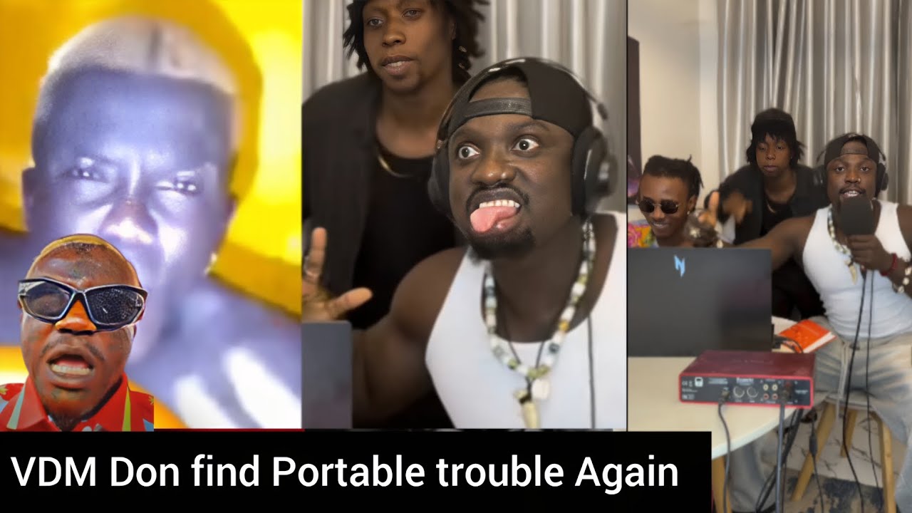 VeryDarkMan Drops Diss Track on Portable, Calls Him “Ole” After Throwback Crime Video Resurfaces!