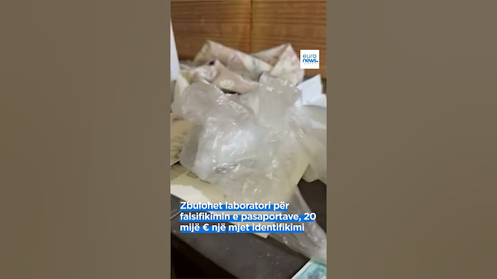 Zbulohet laboratori për falsifikimin e pasaportave, 20 mijë € një mjet identifikimi