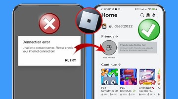 Fix Roblox Unable to Connect Server. Please Check Your Internet Connection Error