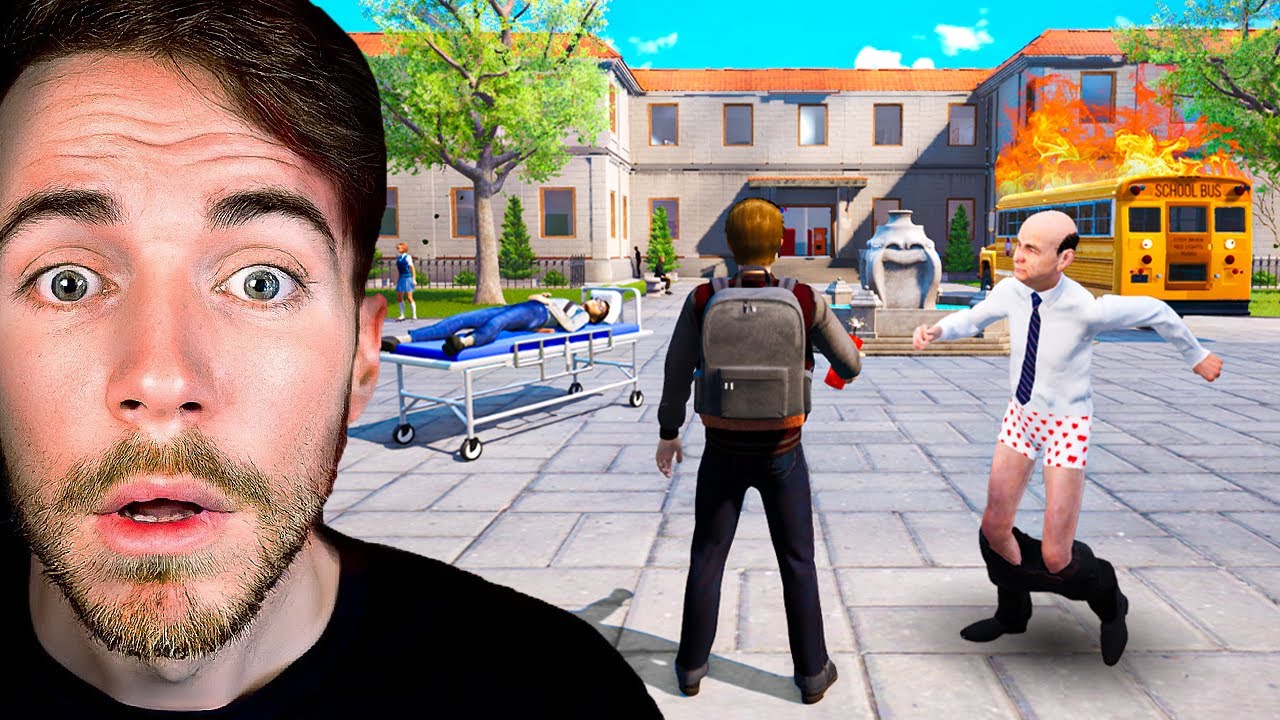 TU DOIS TOUT DÉTRUIRE DANS TON ÉCOLE (Bad Guys at School)