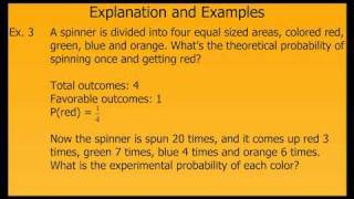 Find Probability and Odds