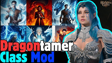 DRAGONTAMER CLASS MOD Build in Baldur