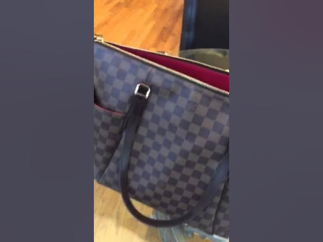 ❤️REVIEW - Louis Vuitton Totally PM Damier Azur 