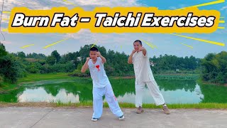Burn FAT with this 10 Minute LOW IMPACT Taichi Workout! #taichi