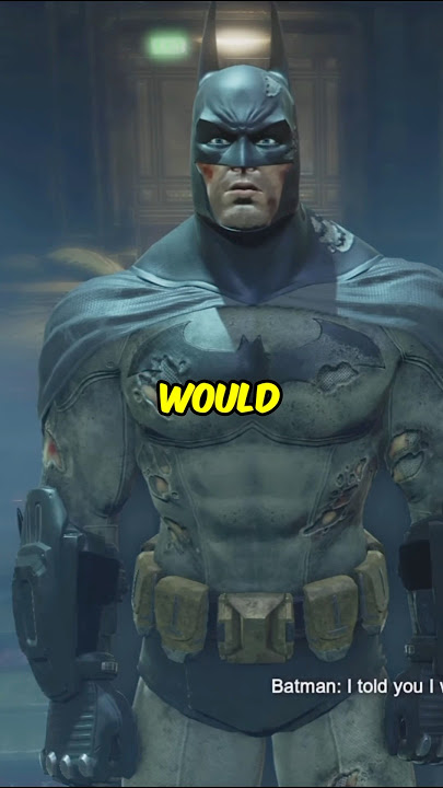 Did you know about this hidden detail in Batman: Arkham City? #videogames #batman #batmanarkham