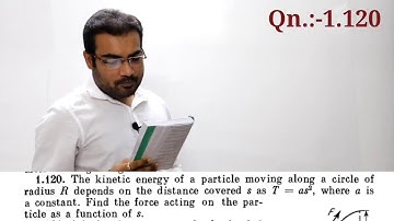 1.120 Irodov solution Mechanics