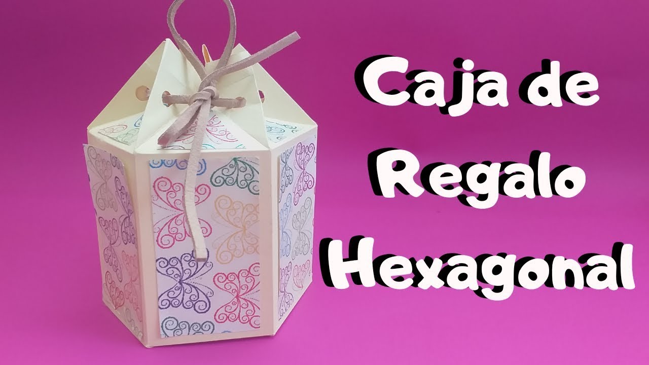 Caja de Regalo Hexagonal - Gift Box YouTube