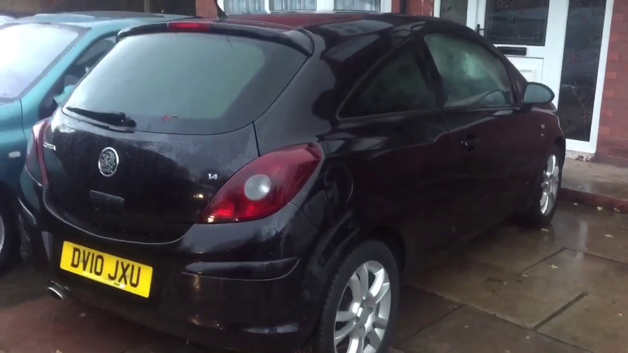 Where Is The Paint Code Colour Code Location On A Vaulhall Corsa Opel Corsa 06 Youtube