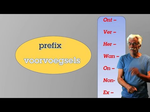 Video: Wat is die voorvoegsel van gehoorsaam?