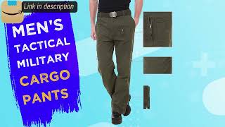 Men's Tactical Military Army Cargo Pants