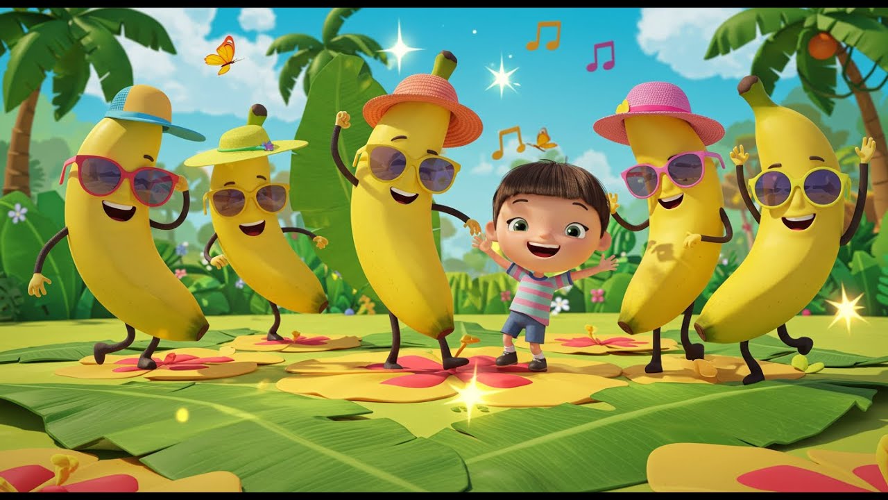 Banana Boogie | Fun Fruit Dance Party for Kids - YouTube