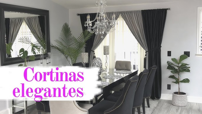 como poner tus cortinas mas elegantes