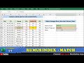 Rumus index match excel pengganti vlookup