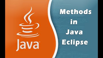How to create Methods in Java Eclipse