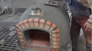 Wood fired brick ovens Insulated with ROCKWOOL Ch