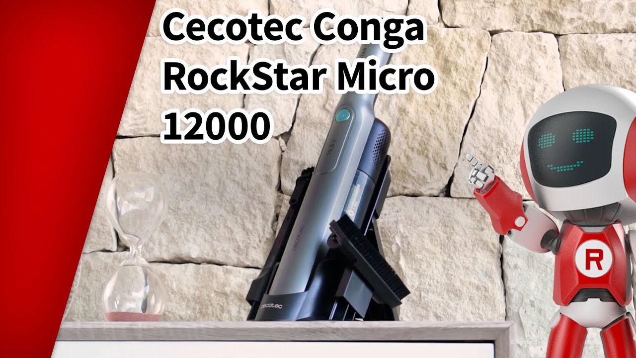 Aspirador de mano CECOTEC Conga Rockstar Micro+ (08381)