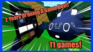 What I've made being 2 Years of learning Game Dev!