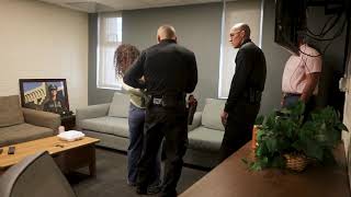 Training with Purpose: 106th Recruit Class Tackles Domestic Violence Scenarios
