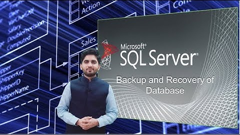 SQL Server 2014 - How to Backup and Restore the Database