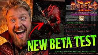 Summon GOATMAN (Warlock Skill) is INSANE NOW in the NEW PTR PATCH - Diablo 2 Resurrected