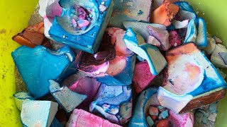 Dyed F Bomb Gymchalk Crunchy Soft Crush Oddly Satisfying Asmr