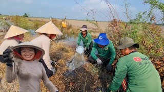 Đổ Nước Bắt Chuột Mỡ Hấp Cơm, Cà Nướng Mỡ Hành Hai Món Đánh Sạch Nồi Cơm Ở Giữa Đồng #ỐcNhỏMiềnTây