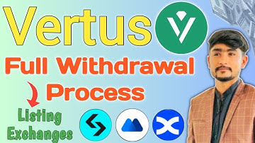 how to withdrawal Vertus token| Vertus withdrawal in bitget exchange| Vertus withdrawal process