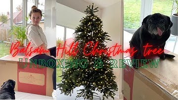 NEW BALSAM HILL CHRISTMAS TREE | UNBOXING & SETUP | 2021