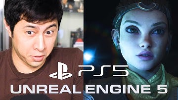 PS5 UNREAL ENGINE 5 Tech Demo | OMG | W | T | F | (Reaction - in case that wasn