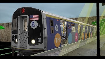 OpenBVE RP Run: R160B Siemens N Train to Coney Island via Brighton Exp