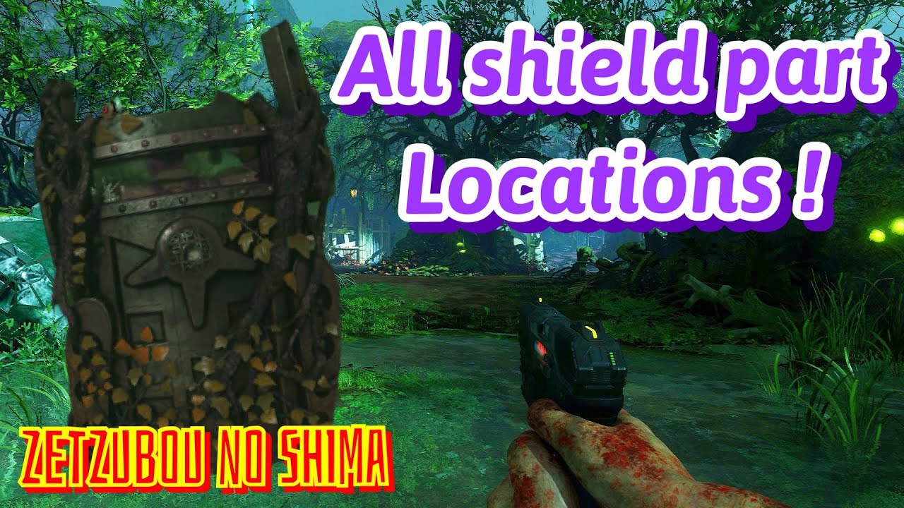 COD BO3 Zetsubou no shima shield parts YouTube