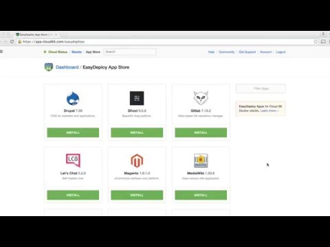 Deploy Gitlab on Cloud A with Cloud 66