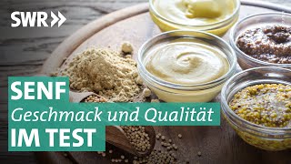 Der beste mittelscharfe Senf – beliebte Sorten im Test | Marktcheck SWR