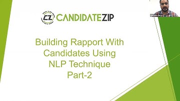 Building Rapport with Candidates using NLP Techniques- Part 2