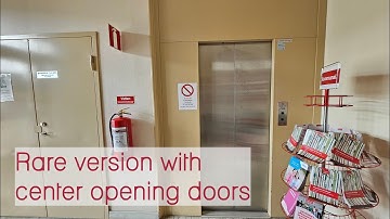 1991 KONE hydraulic elevator (M-Series) - Parkvägen 1 Dorotea, Sweden