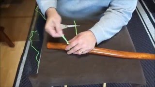 In This Video, TooBad Makes A Seasoned Maple Walking Stick With A Paracord Handle. A Fun Project, Great Keepsake, And, Will 