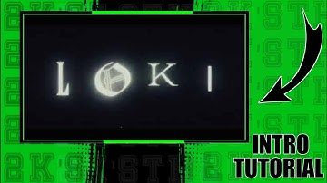 LOKI intro tutorial using android | kinemaster, inshot, pixellab || 2k