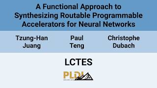 [LCTES'26] A Functional Approach to Synthesizing Routable Programmable Accelerators for Neural(…)