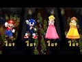 Mario party 9 step it up  mario vs sonic vs daisy vs peach master cpu