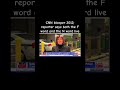 CNN blooper 2012; reporter says both the F word and the N word live on air