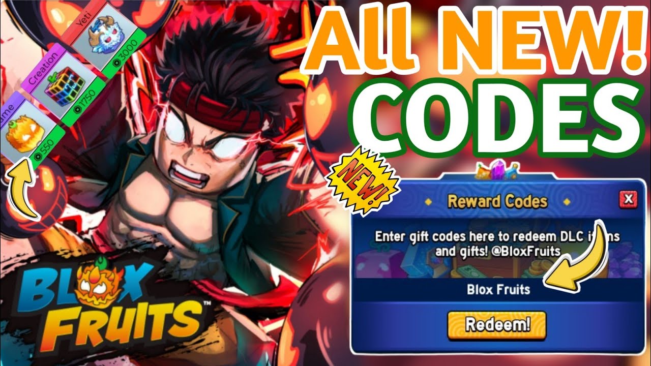 ⚠️ UPDATE ⚠️ ALL NEW WORKING CODES For Blox Fruits September 2025 ...
