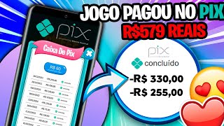 💲✓ RECEBI + R$579,00! Jogos que ganha DINHEIRO de VERDADE no PIX