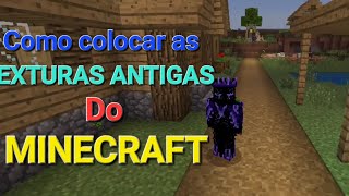 Como colocar as texturas antigas do MINECRAFT (2026)