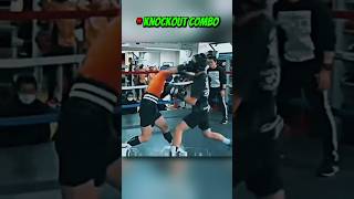 Boxing Knockout Combo Breakdown 🥊🔥😍 #boxing #knockouts