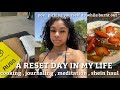 A Productive Rest Day In My Life (reading, cooking,shein haul, meditation)| Nadia Jocelyn
