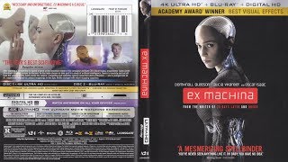 Ex Machina 4K UHD BD Digital Copy Set US Edition Ex Machina 4K UHD BD Digital Copy Set US Edition